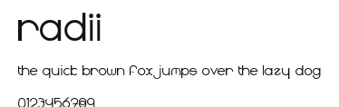 Radii.ttf