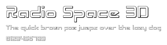 Radio Space 3D Preview
