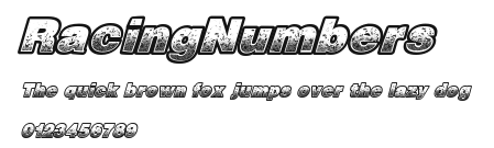 RacingNumbers Preview