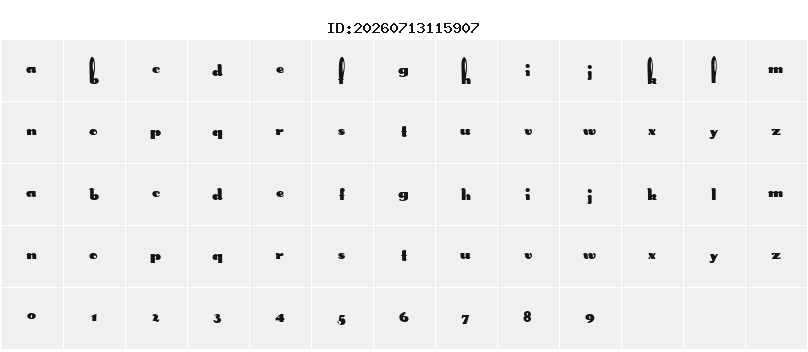 Character Map