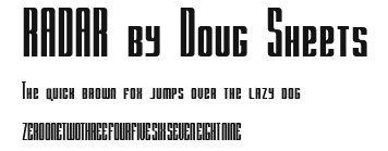 RADAR by Doug Sheets Preview
