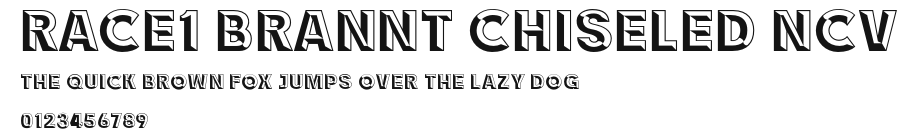 RACE1 Brannt Chiseled NCV.otf