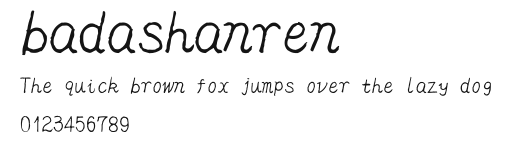badashanren.ttf