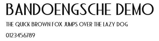 Bandoengsche DEMO Preview