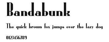 Bandabunk.ttf