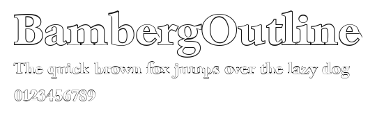 BambergOutline Preview