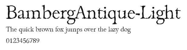 BambergAntique-Light Preview