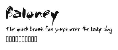 Baloney Preview