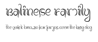 Balinese Family Preview