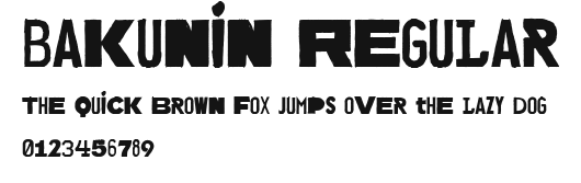 Bakunin Regular Preview