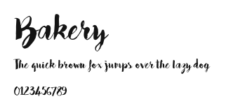 Bakery.ttf