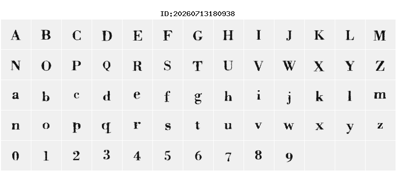 Character Map