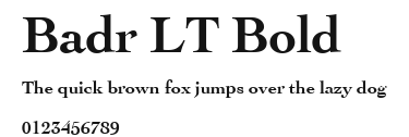 Badr LT Bold Preview
