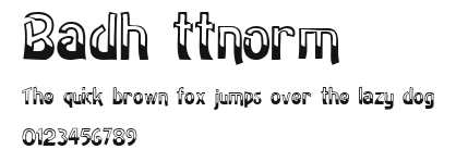 Badh ttnorm Preview