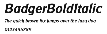 BadgerBoldItalic.ttf