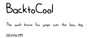 BacktoCool.ttf
