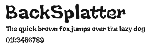 BackSplatter.ttf