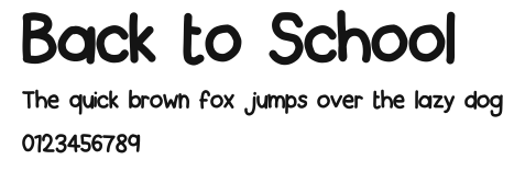 Back to School  Preview
