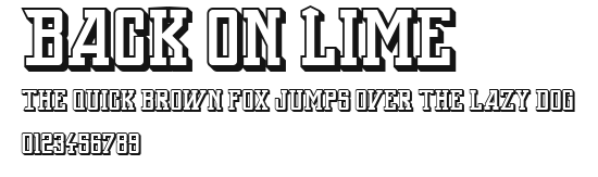 Back On Lime Preview