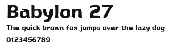 Babylon 27.ttf
