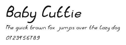 Baby Cuttie Preview