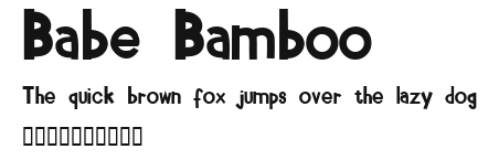 Babe Bamboo.ttf
