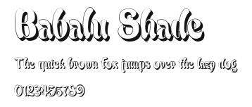 Babalu Shade.ttf