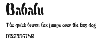 Babalu.ttf