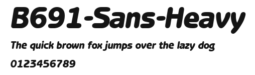 B691-Sans-Heavy Preview