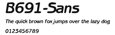 B691-Sans Preview