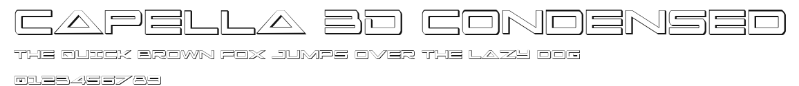 Capella 3D Condensed Preview