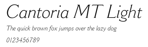 Cantoria MT Light Preview