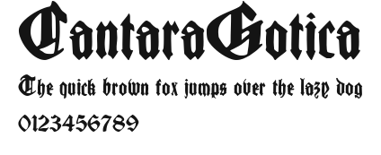 CantaraGotica Preview
