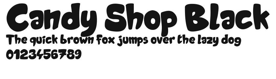 Candy Shop Black Preview