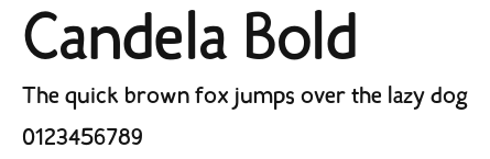 Candela Bold Preview