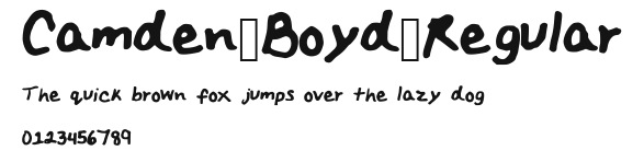 Camden_Boyd_Regular Preview