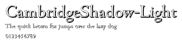 CambridgeShadow-Light Preview