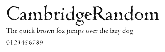 CambridgeRandom Preview