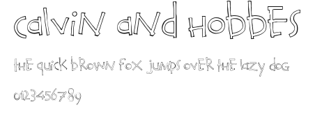 Calvin and Hobbes Preview