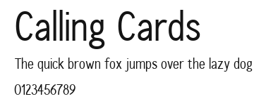 Calling Cards Preview