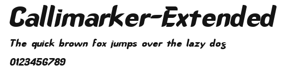 Callimarker-Extended Preview