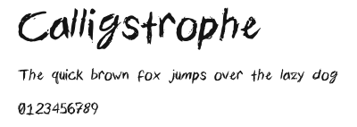 Calligstrophe Preview