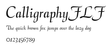 CalligraphyFLF Preview
