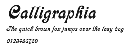 Calligraphia.ttf