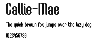 Callie-Mae Preview