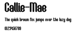 Callie-Mae Preview