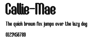 Callie-Mae Preview