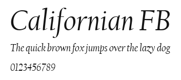 Californian FB.ttf