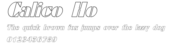 Calico Ho Preview
