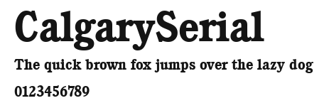 CalgarySerial Preview